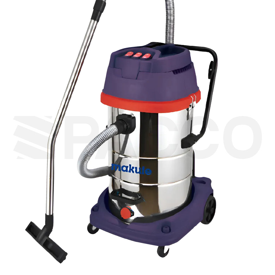 Aspiradora polvo y agua industrial 80Lt - Makute