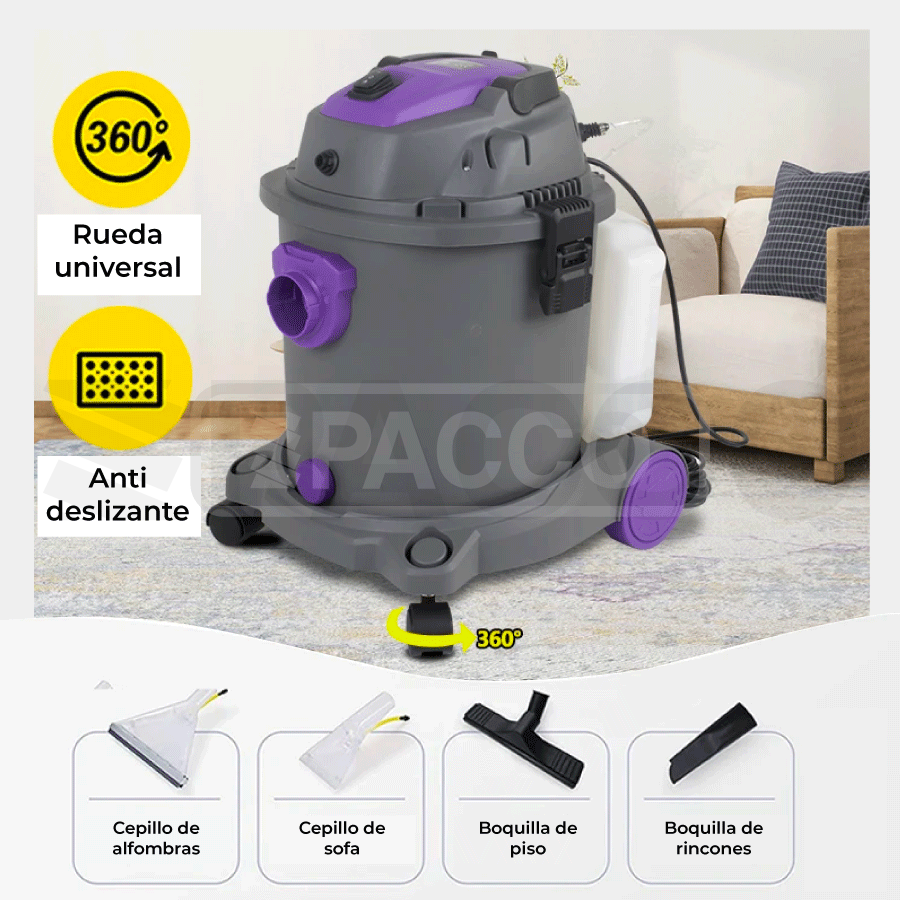 Aspiradora 4 en 1 de 1400w - Purolf