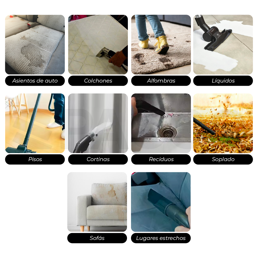 Aspiradora 4 en 1 de 1400w - Purolf