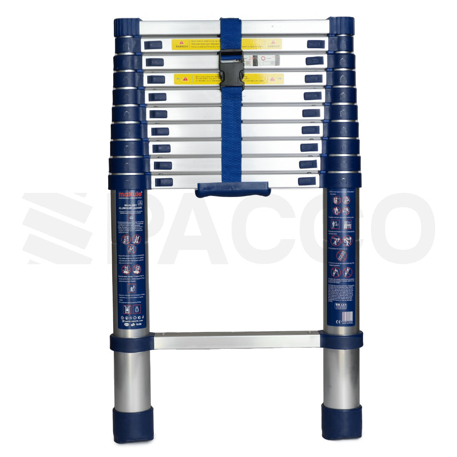 Escalera retráctil de aluminio de 3M - Makute