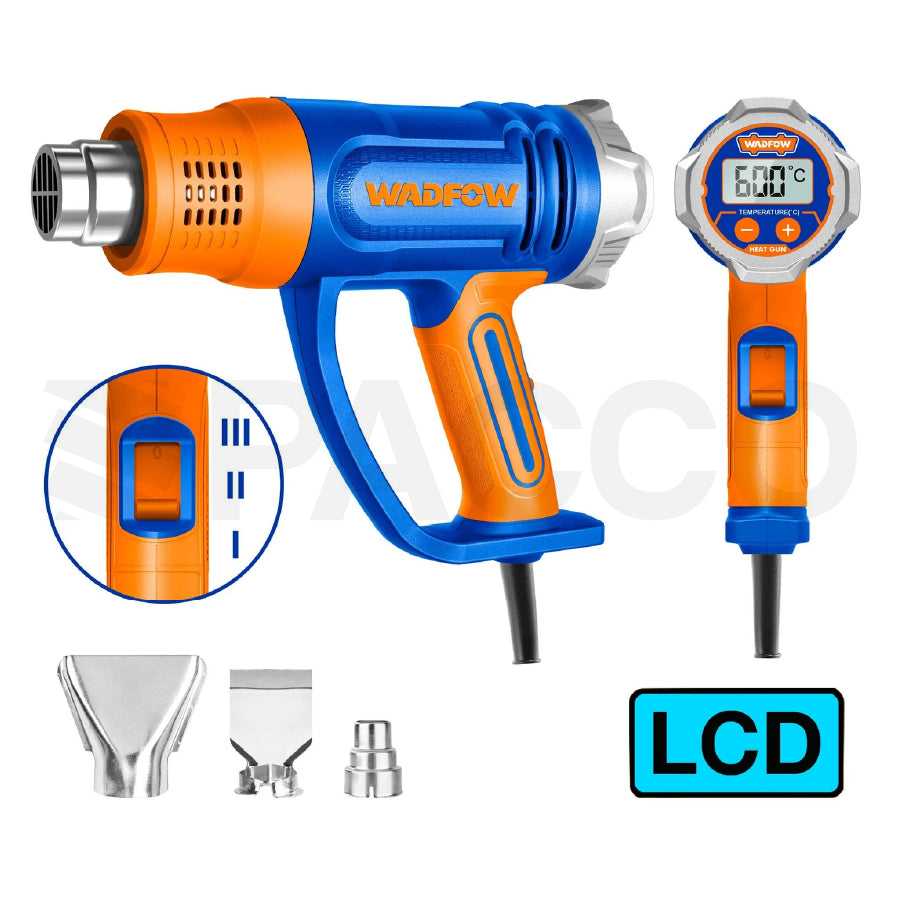 Pistola de calor con pantalla LED - Wadfow