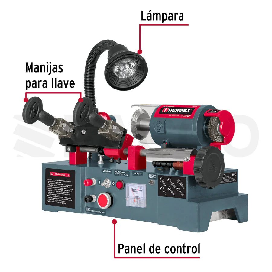 Duplicadora de llaves - Hermex