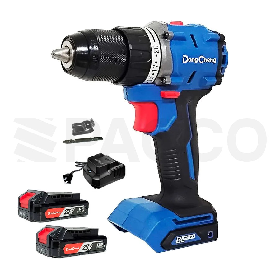 Taladro 3 funciones 60N.m (Batería 2.0Ah) - DongCheng