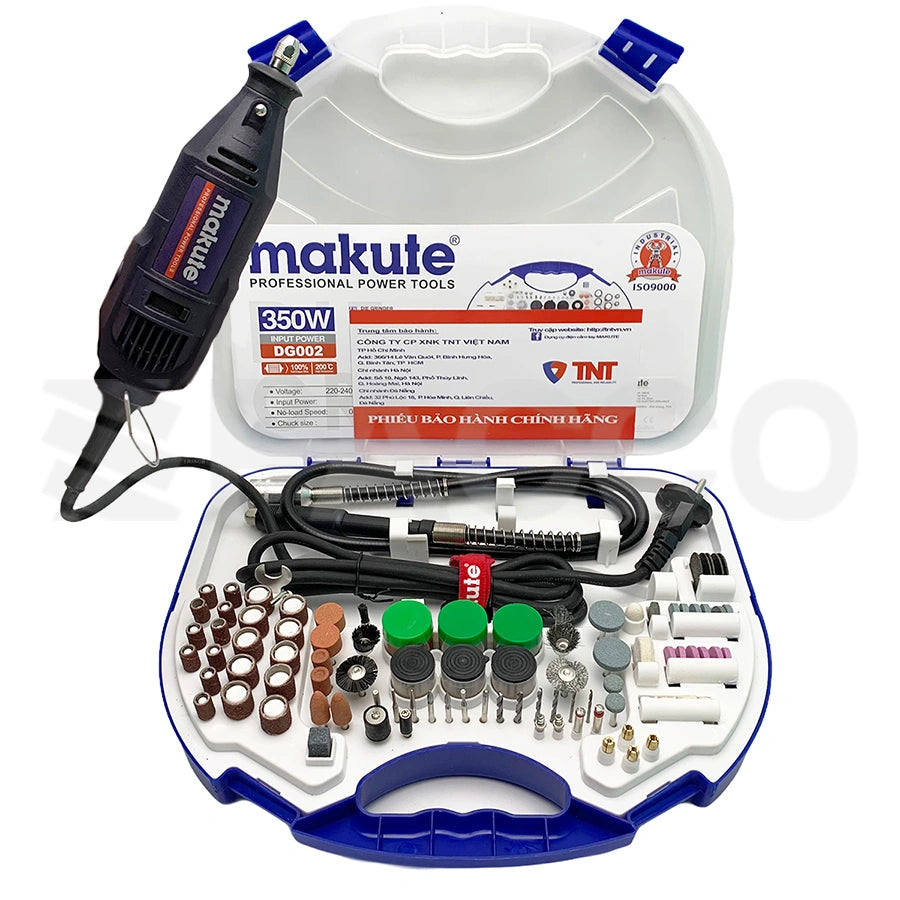 Mini taladro 90 Piezas 350w - Makute