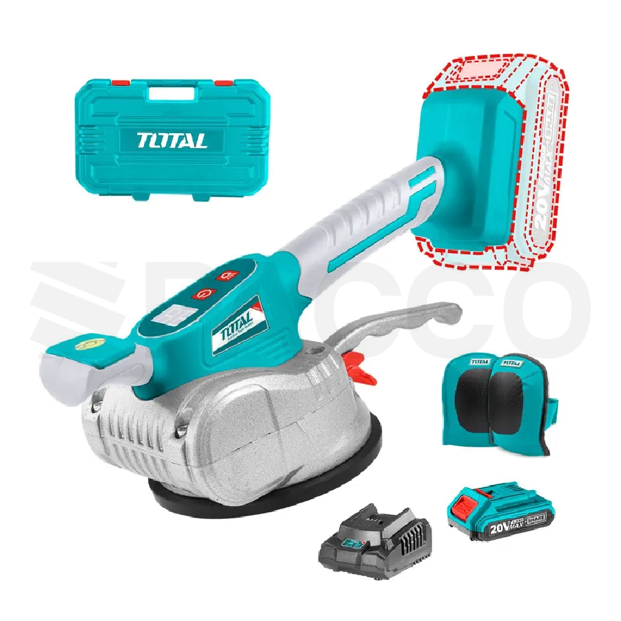 Ventosa vibradora de mayólicas - Total