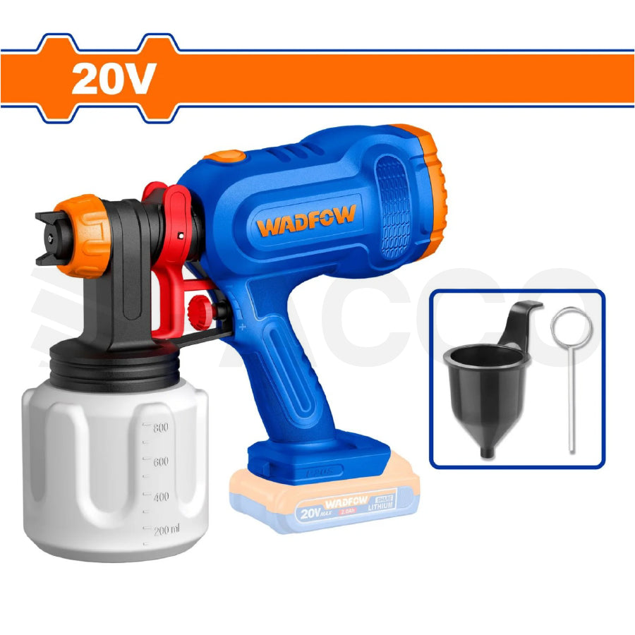 Pistola para pintar 20 V - Wadfow