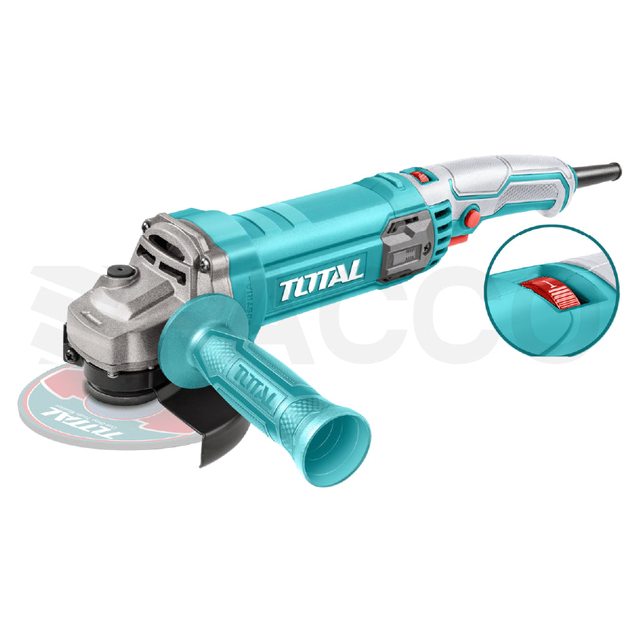 Amoladora 5" 1100W con colita de velocidad variable - Total