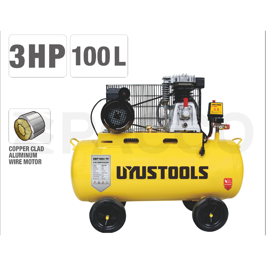 Compresor de aire 100Lt - Uyustools