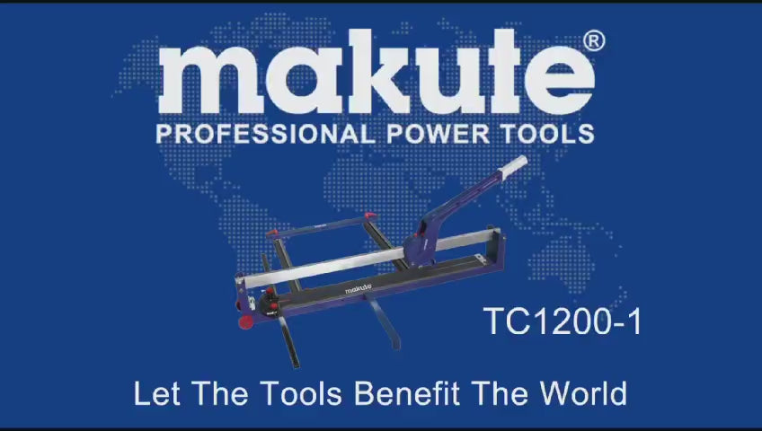 Cortacerámica de 120cm con laser y sistema de engrasado - Makute