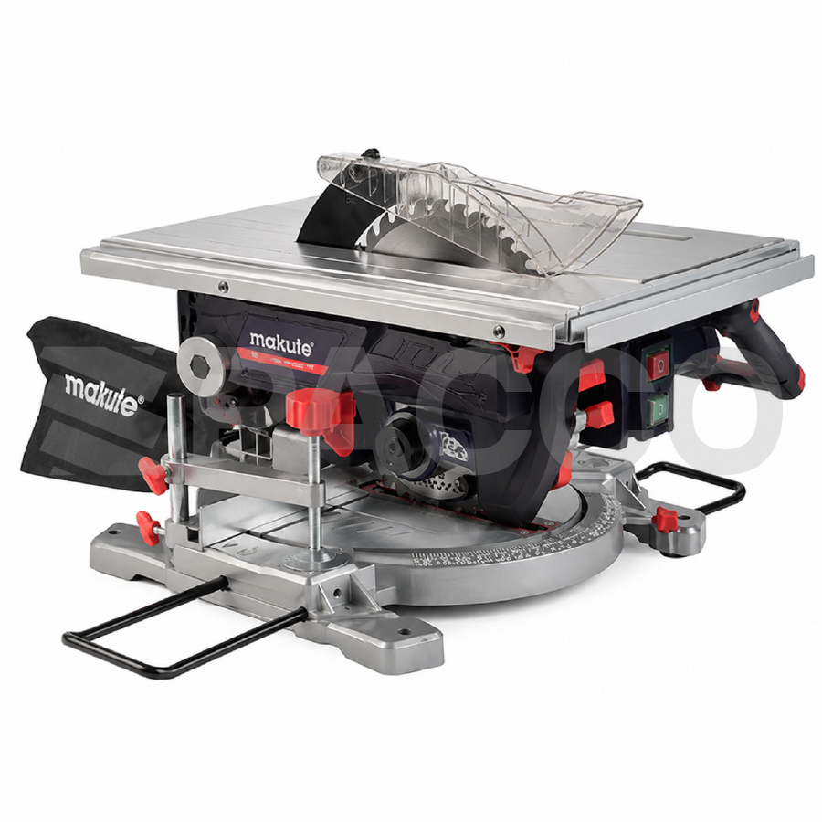 Sierra Ingleteadora y de Mesa (2 en 1) 1200W 8 -/4" 1200W - Makute
