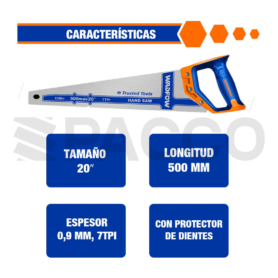 Mega Combo Carpintero 4 Serruchos - Wadfow