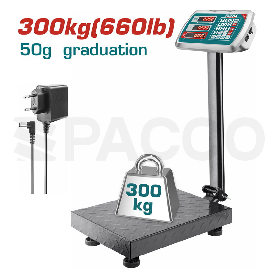Balanza digital 300KG - Total