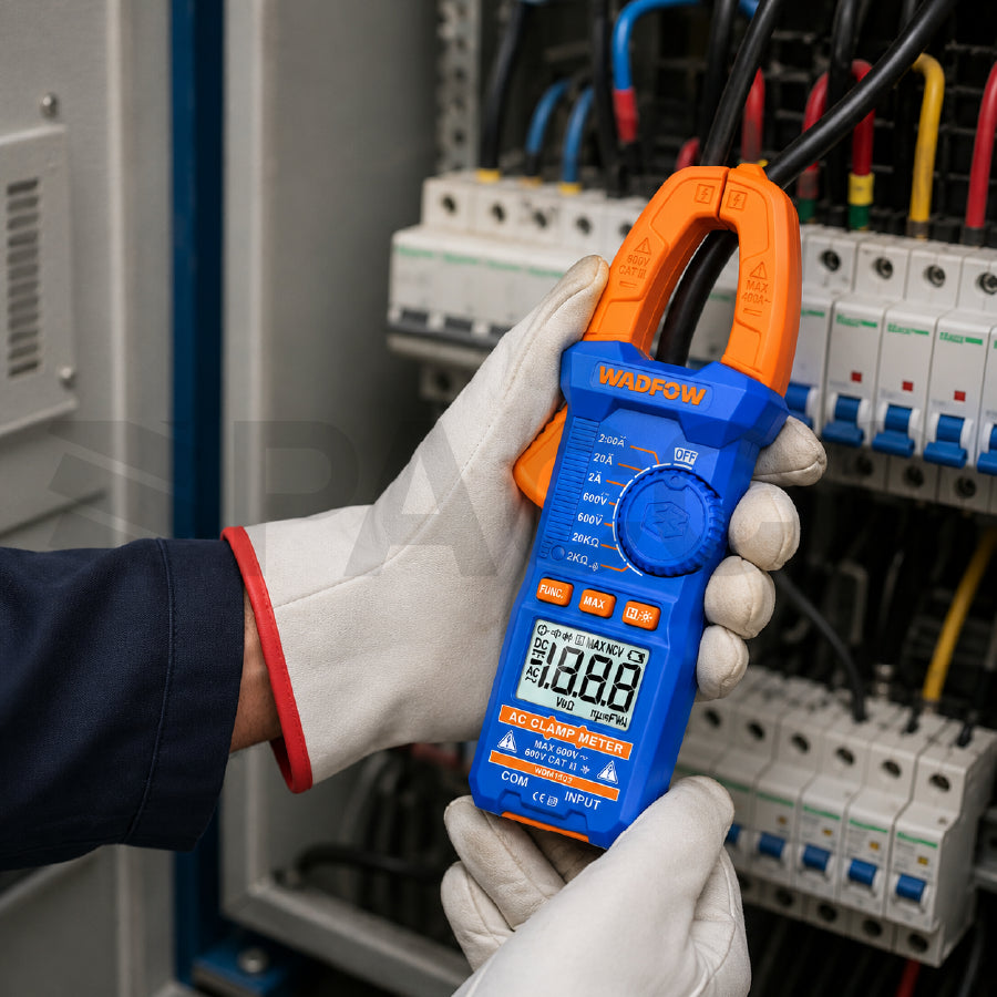 Kit Electricista 3 En 1 Tester + Pinza  Amperimétrica + Detector Voltaje - Wadfow