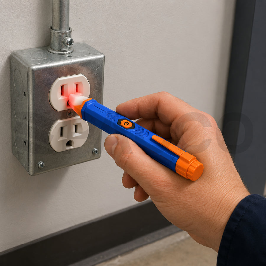 Kit Electricista 3 En 1 Tester + Pinza  Amperimétrica + Detector Voltaje - Wadfow