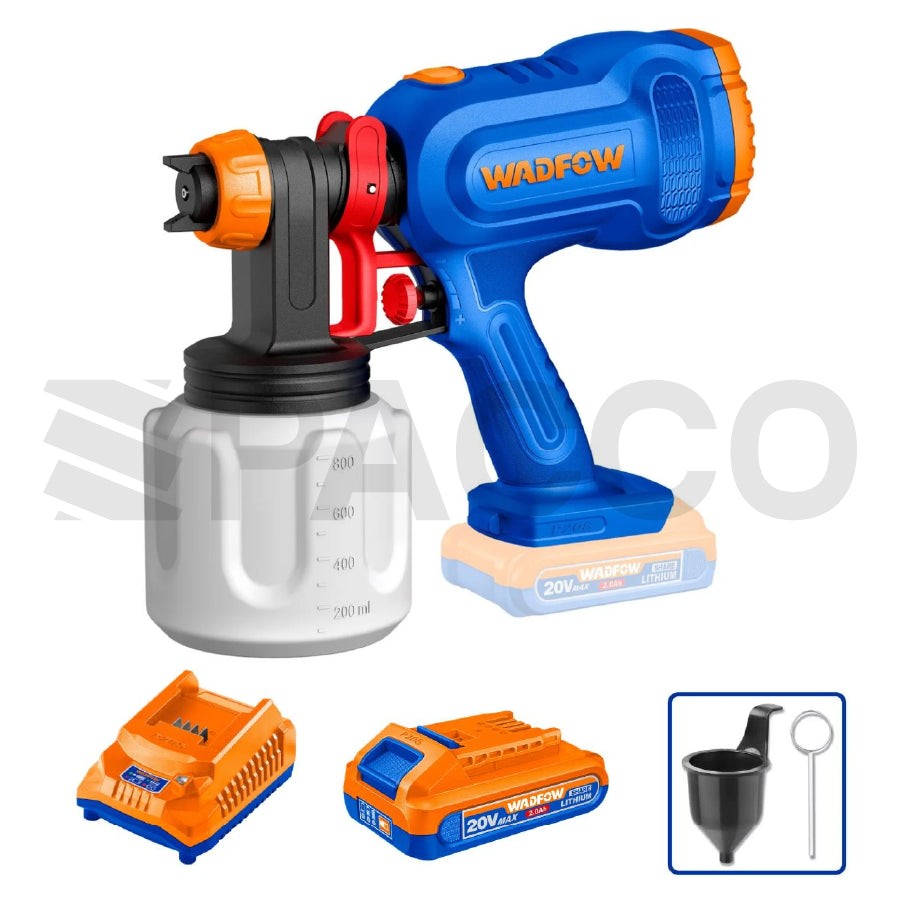 Pistola para pintar 20V - Wadfow