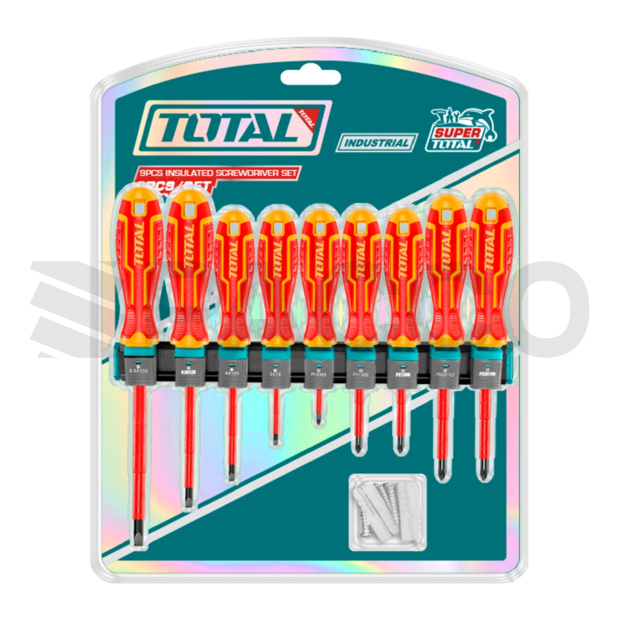 Set 9Pzs destornilladores dialécticos de 1000V - Total