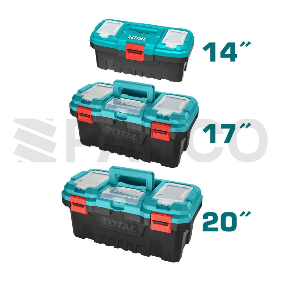Set 3 Cajas de Herramientas Broche Plástico - Total