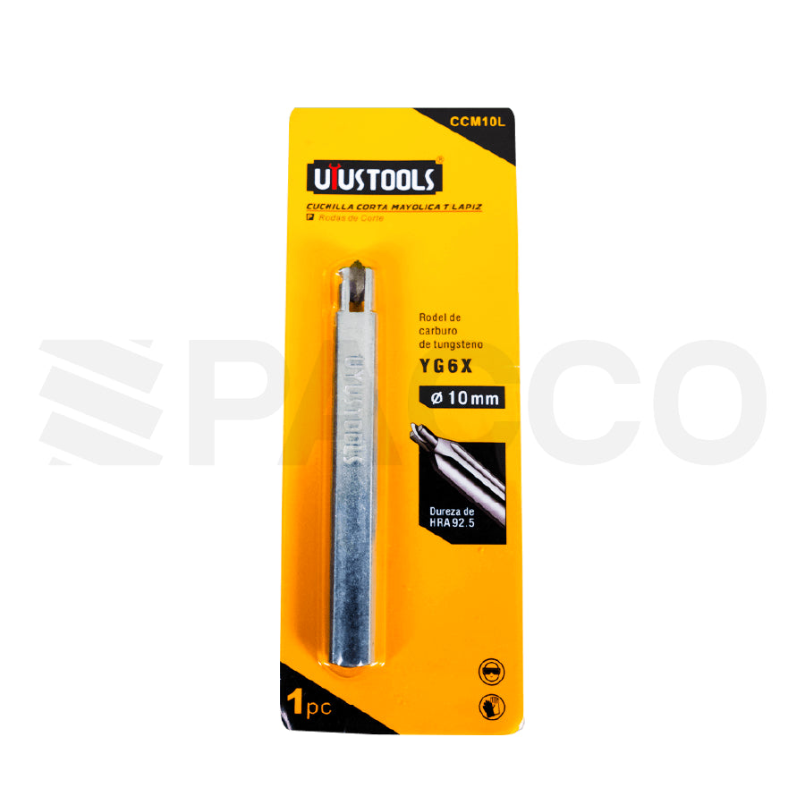 Cuchilla corta mayólica t/lápiz 10mm - Uyustools