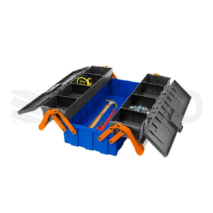 Caja acordeón de plástico de 1 nivel - Wadfow