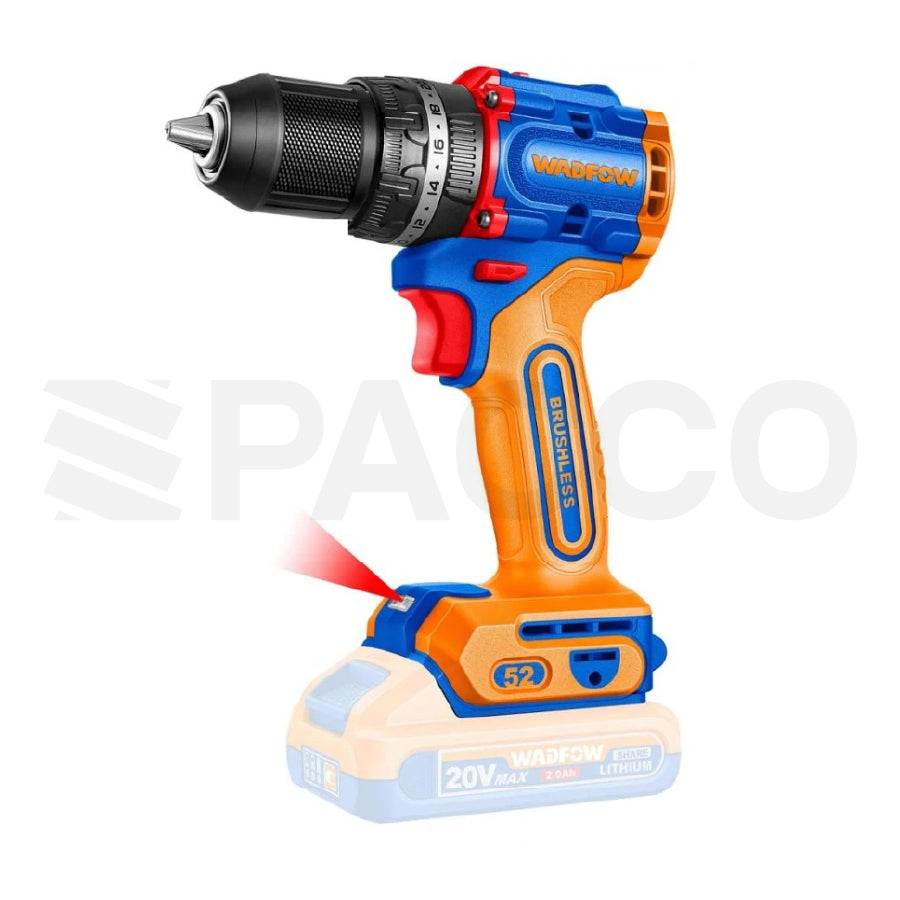 Taladro 52N.m 20V - Wadfow