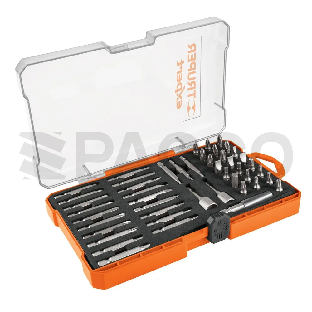 Juego de 47 puntas mixtas 1" y 2" en estuche - Truper Expert