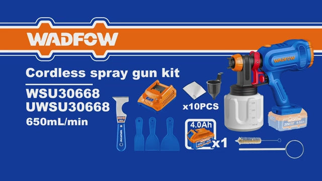 Pistola para pintar 20V - Wadfow
